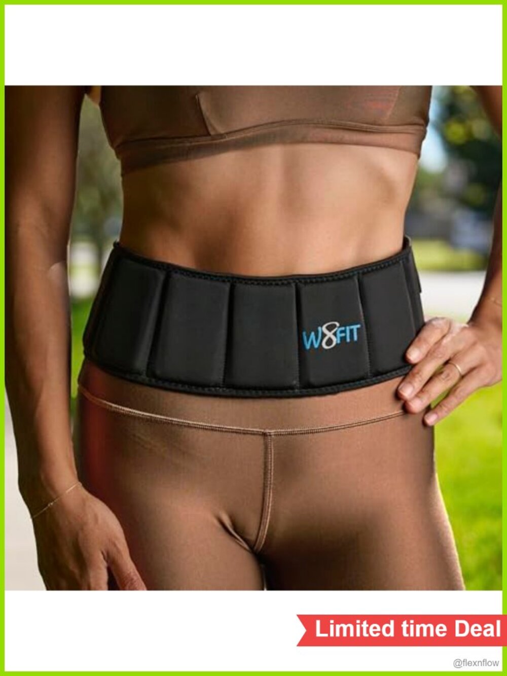 Adjustable Weighted Rucking Belt for Walking & Strength Training